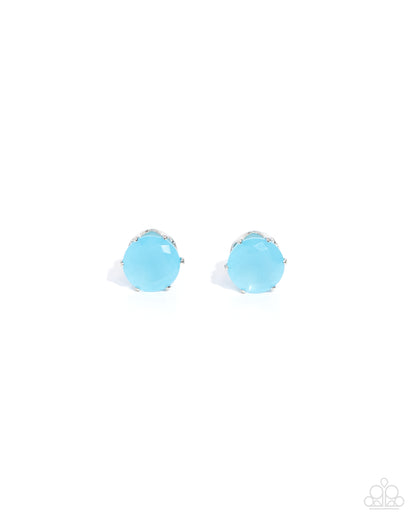 Simply Sublime - blue - Paparazzi earrings
