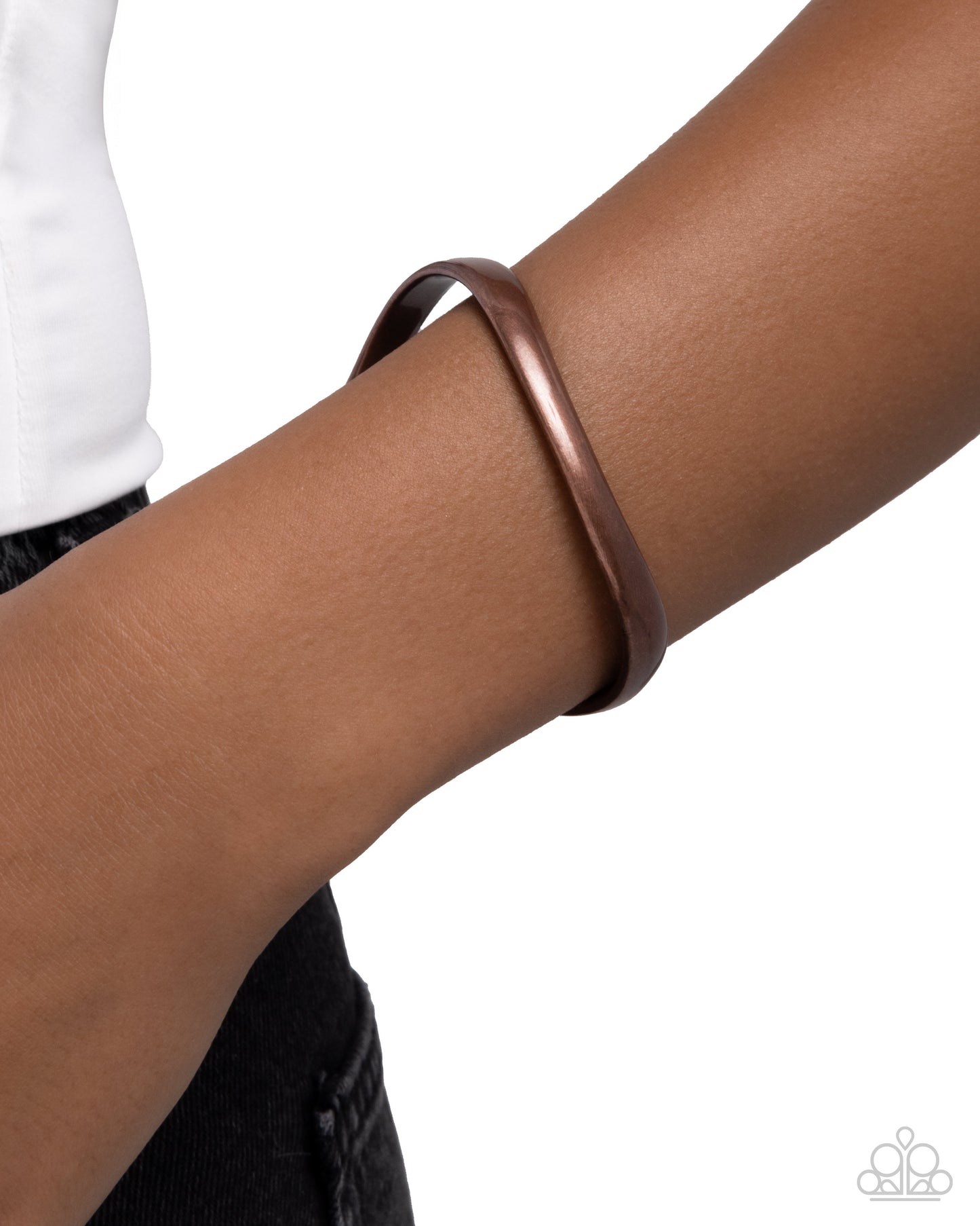 Simply Summative - copper - Paparazzi bracelet