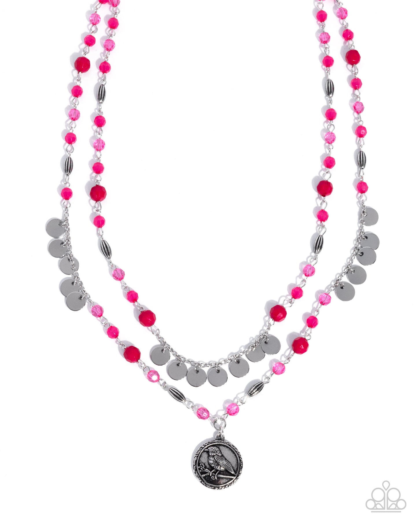 Singular Sparrow - pink - Paparazzi necklace
