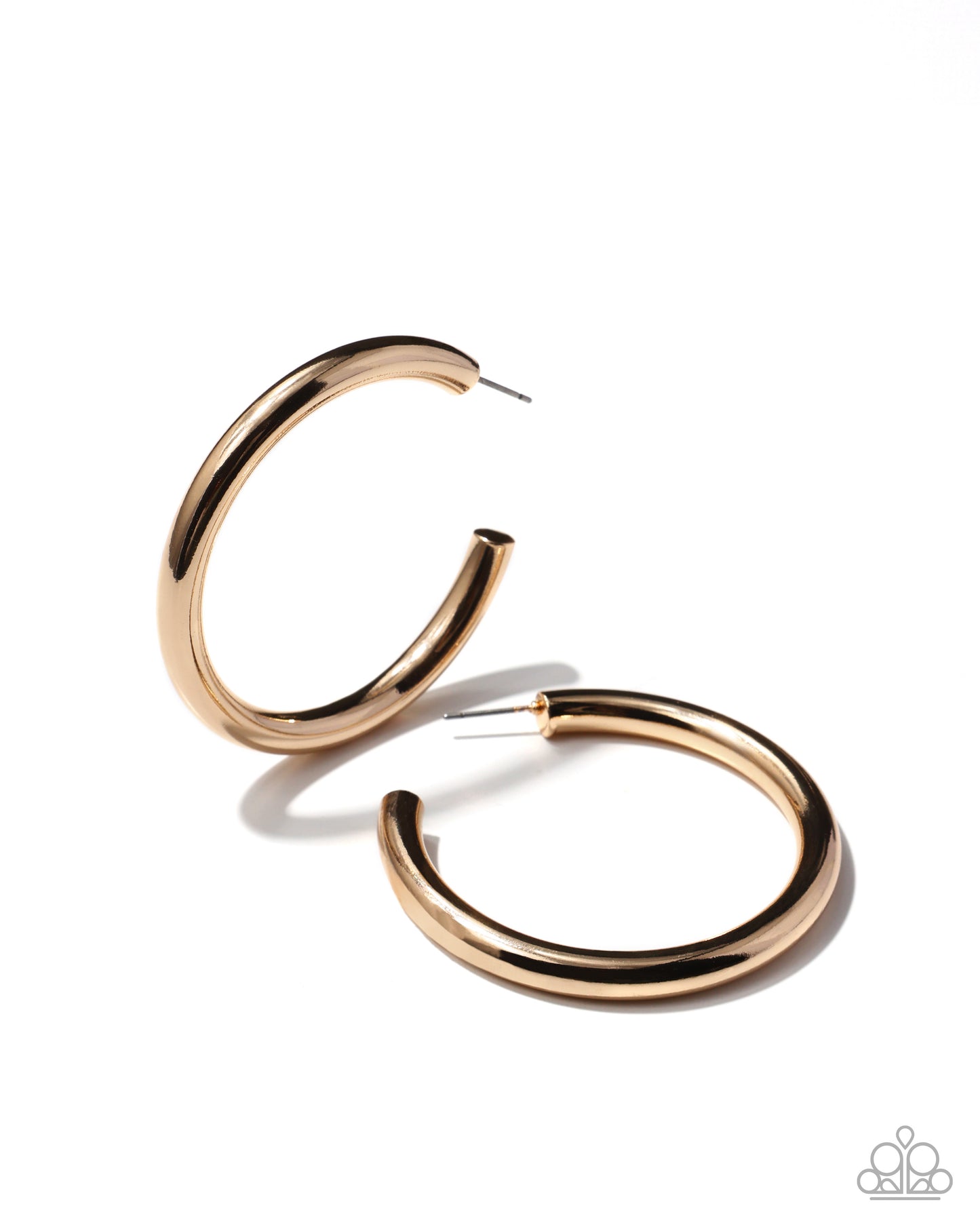 Sinuous Sheen - gold - Paparazzi earrings