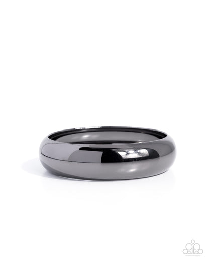 Sleek Shanty - black - Paparazzi bracelet