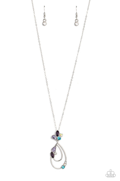 Sleek Sophistication - purple - Paparazzi necklace