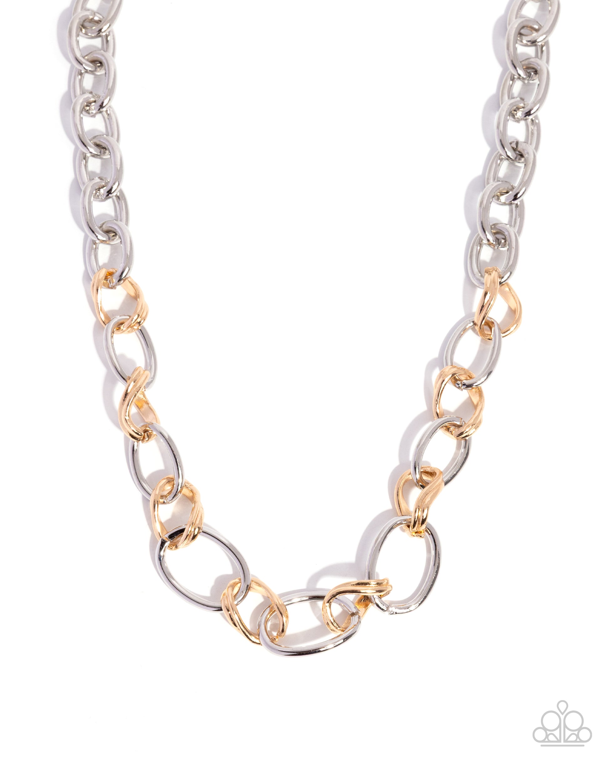 Sleek Spirit - silver - Paparazzi necklace