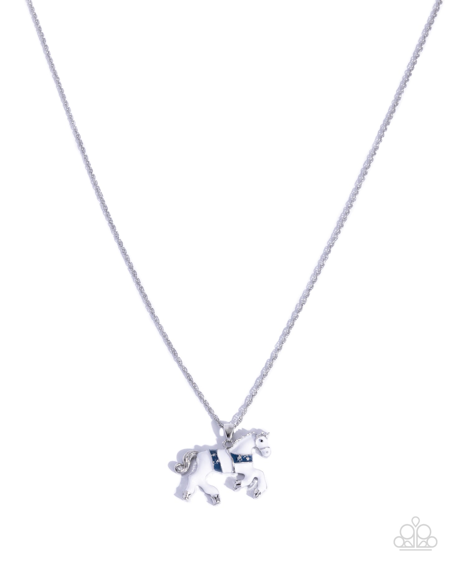 Sleigh Ride - blue - Paparazzi necklace