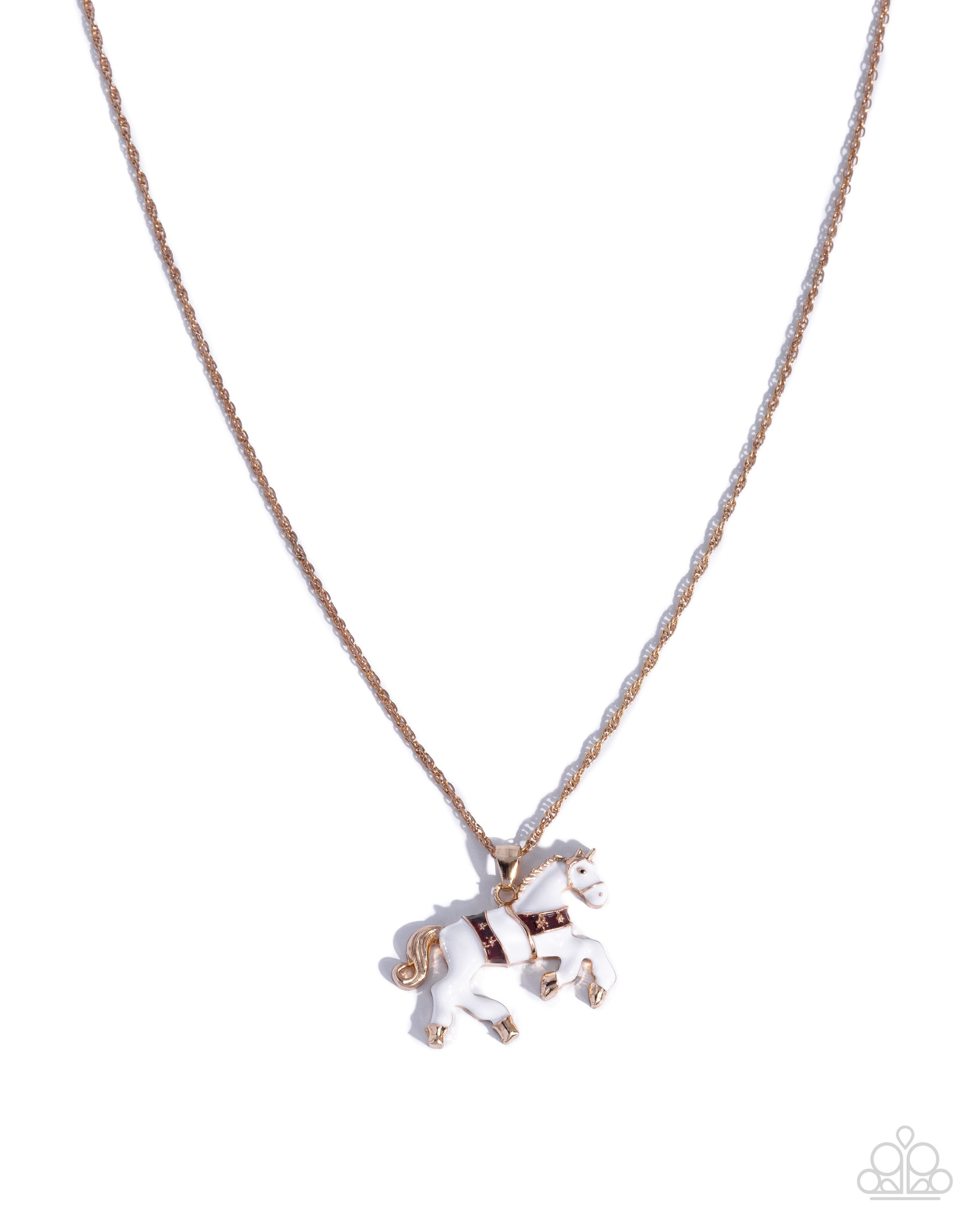 Sleigh Ride - red - Paparazzi necklace