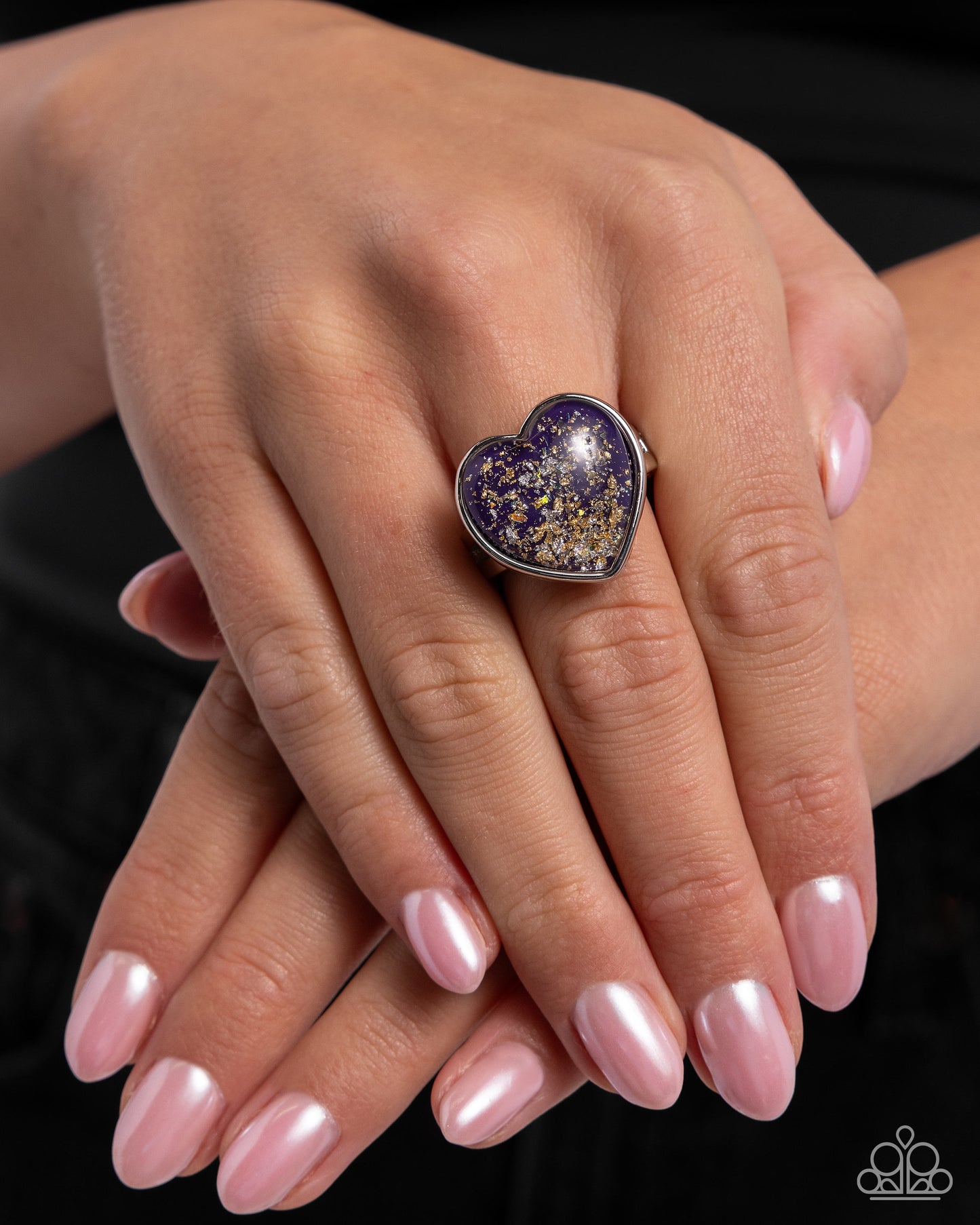 Smitten Season - purple - Paparazzi ring
