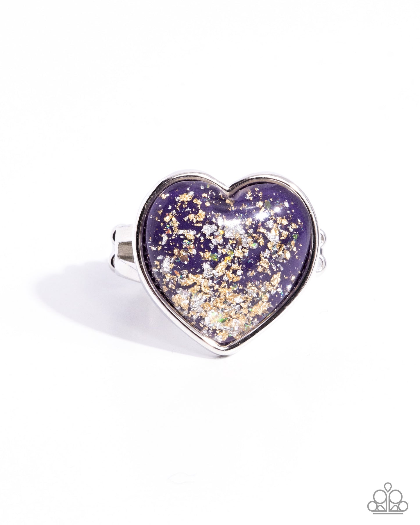 Smitten Season - purple - Paparazzi ring