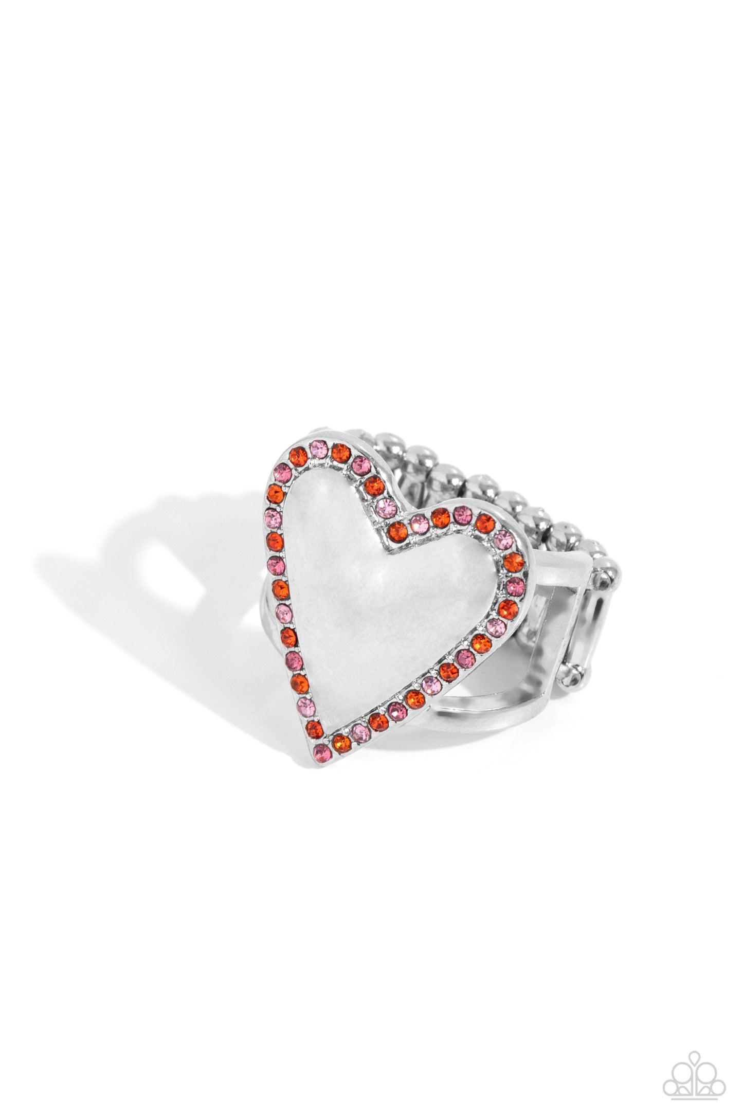 Smitten Shimmer - orange - Paparazzi ring