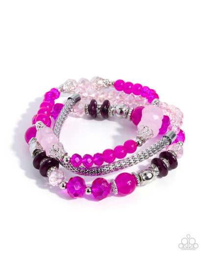 Smooth Scope - pink - Paparazzi bracelet