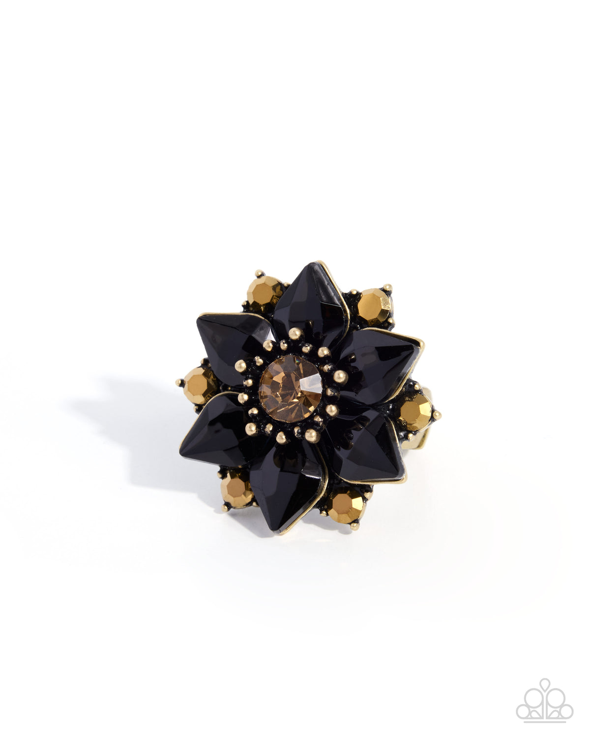 Smooth Singularity - brass - Paparazzi ring