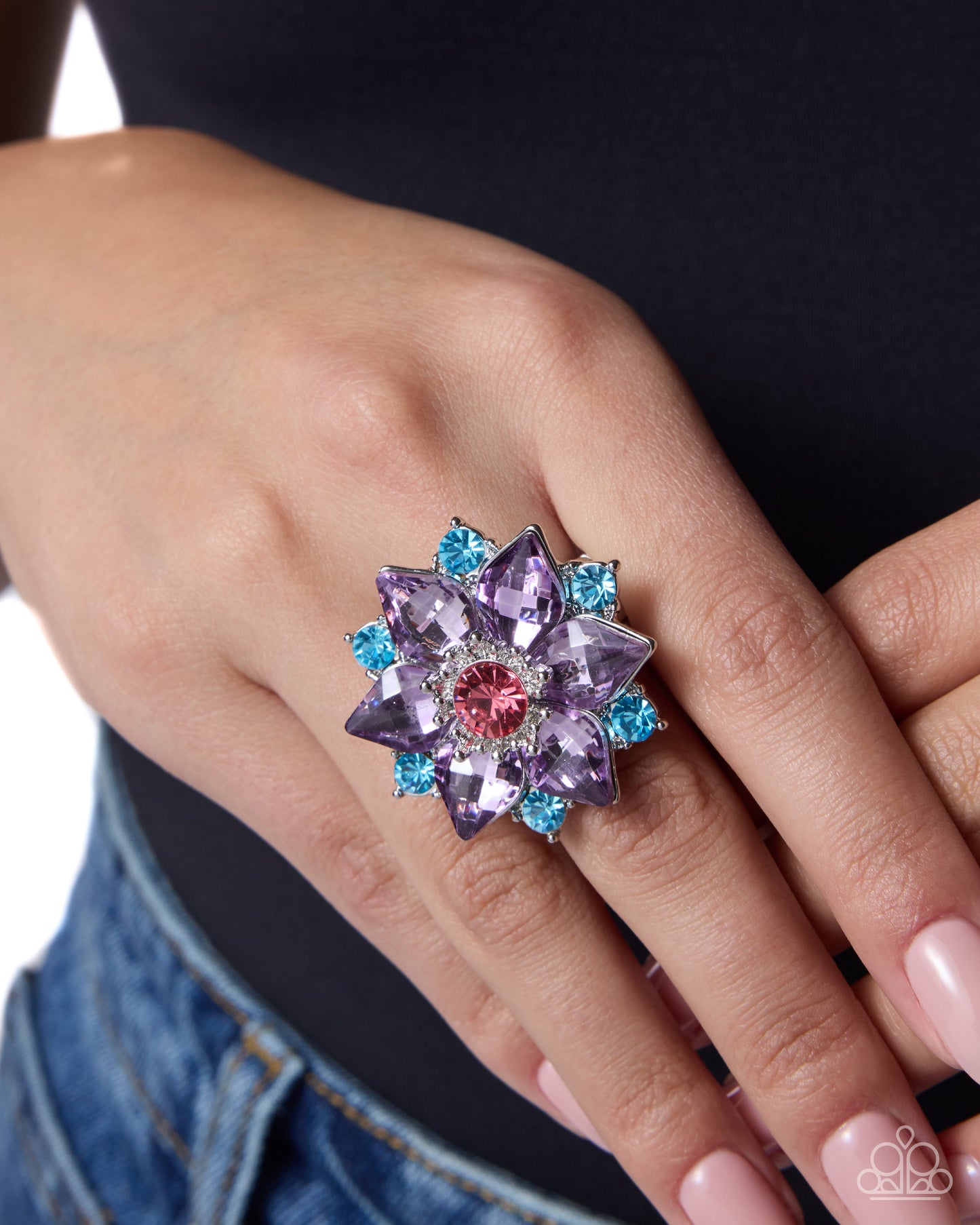 Smooth Singularity - purple - Paparazzi ring