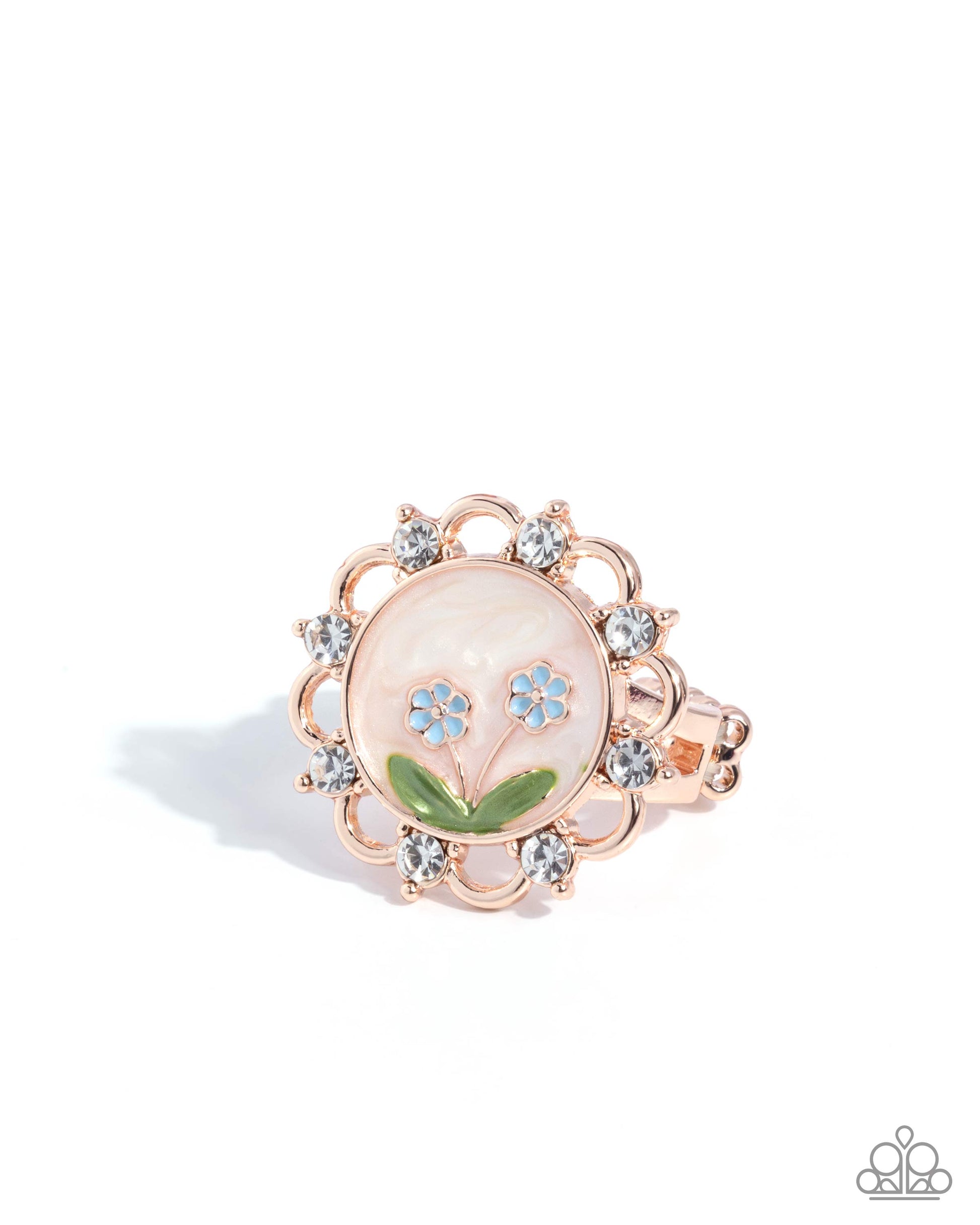 Smooth Spring - rose gold - Paparazzi ring