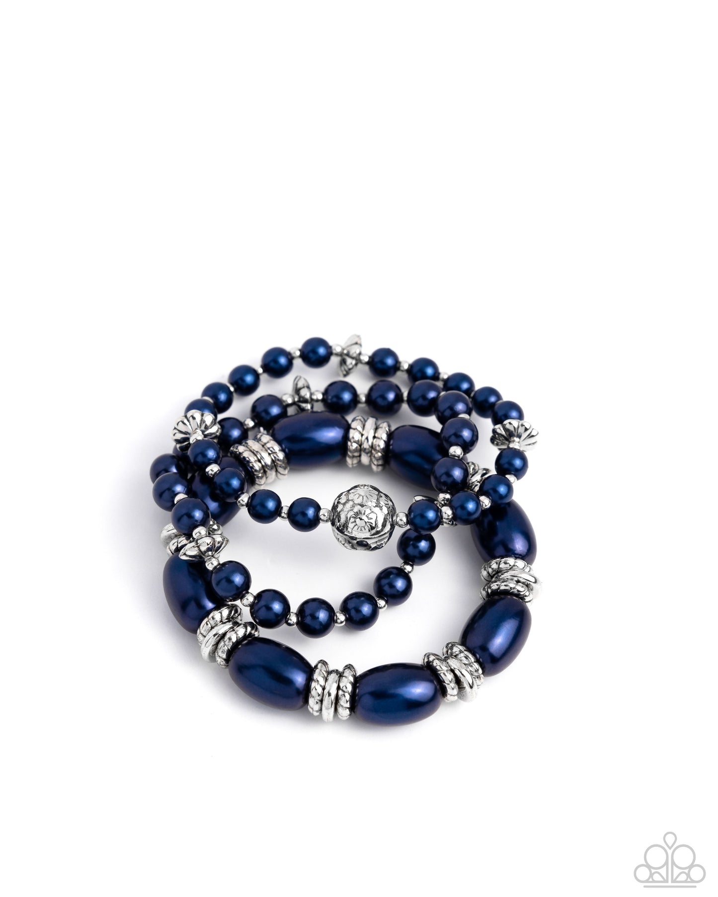 Smooth Stacks - blue - Paparazzi bracelet