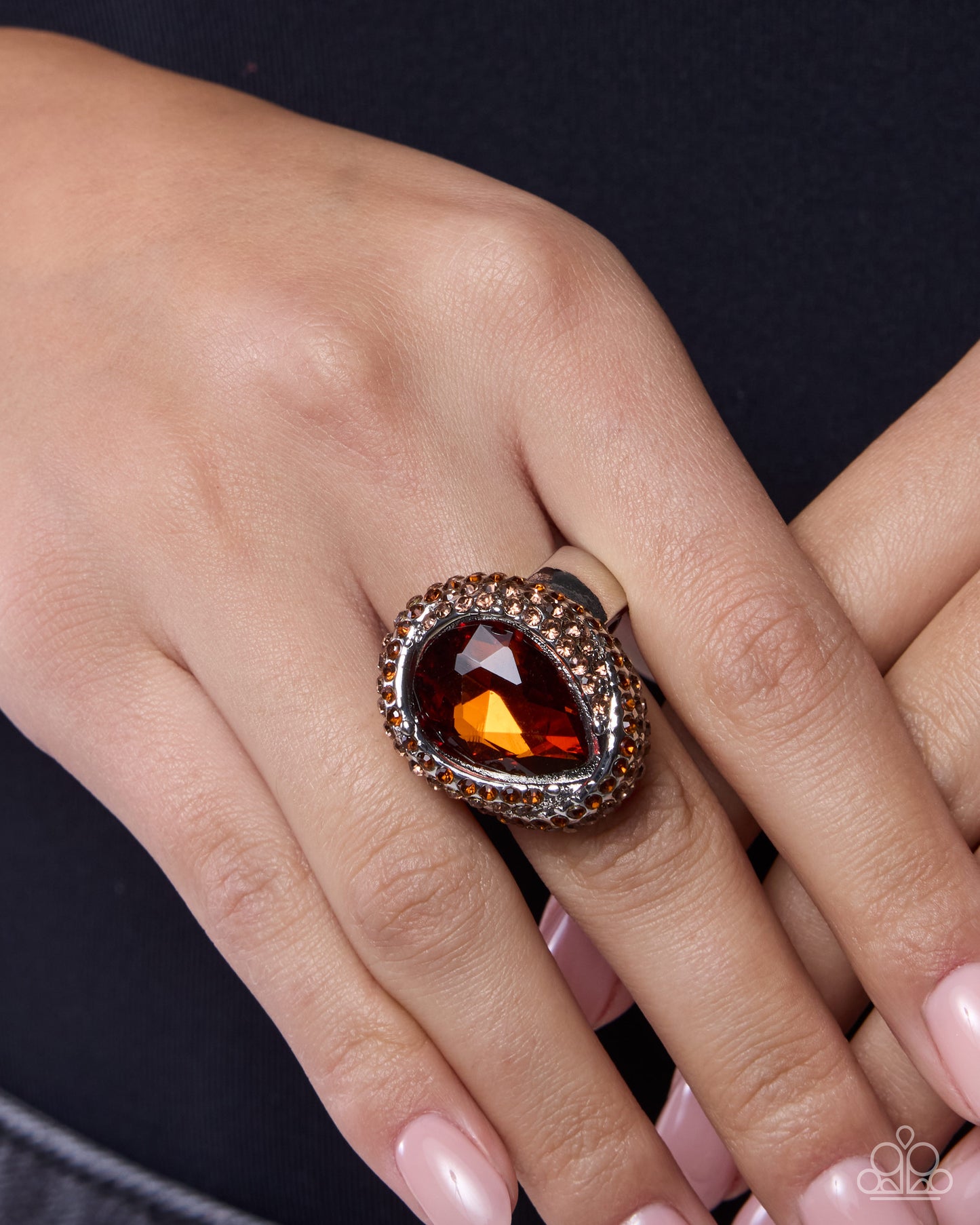 Smooth Stage - brown - Paparazzi ring