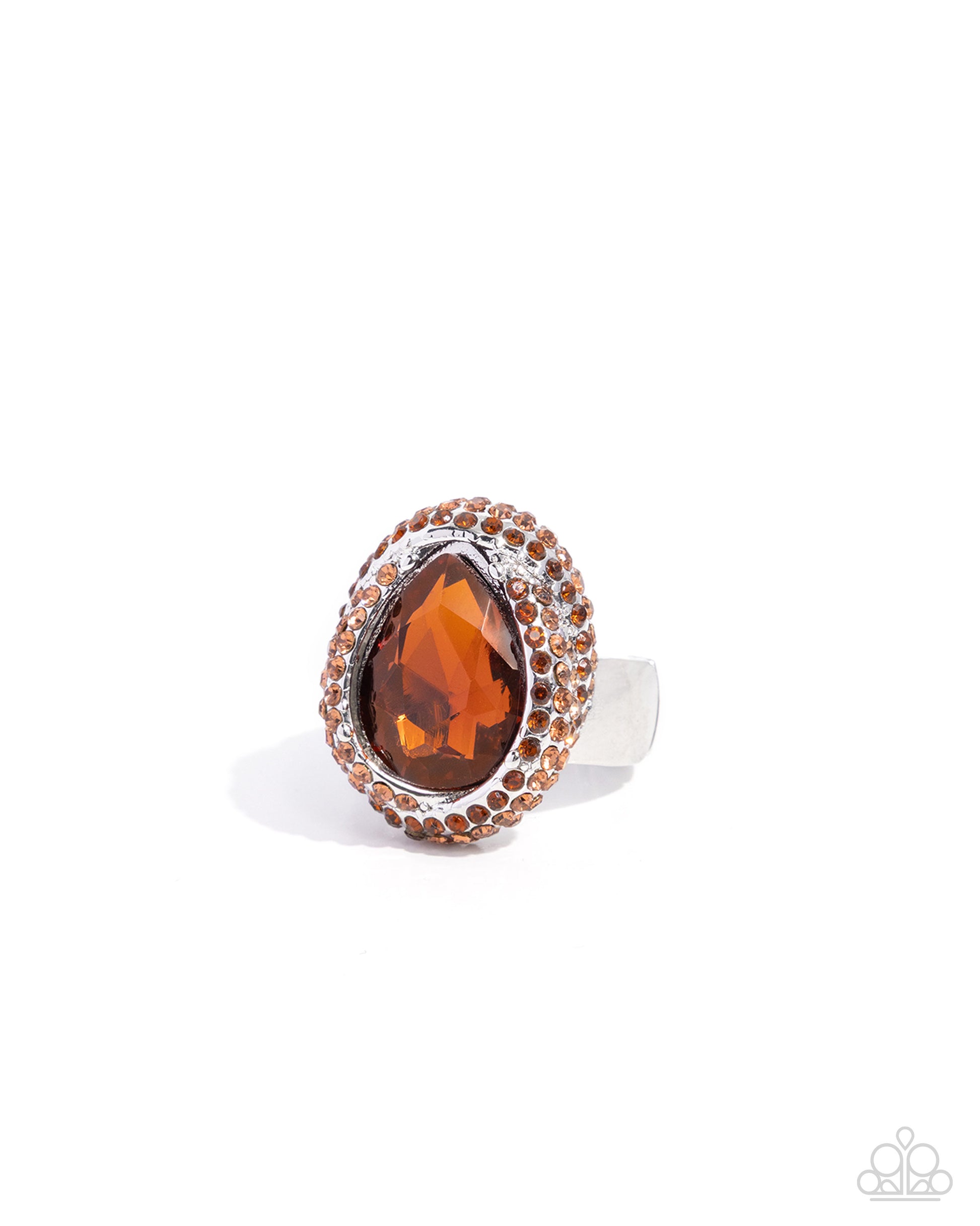 Smooth Stage - brown - Paparazzi ring