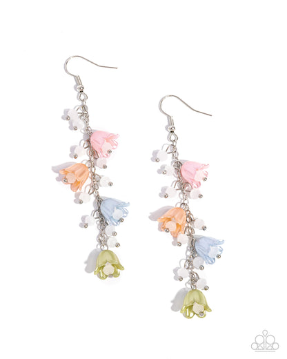 Snow Drops - multi - Paparazzi earrings