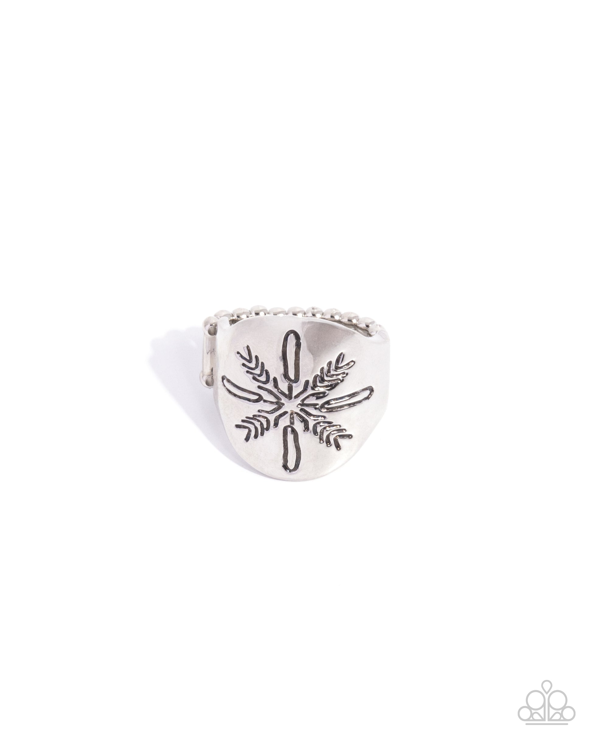 Snowflake Surprise - silver - Paparazzi ring