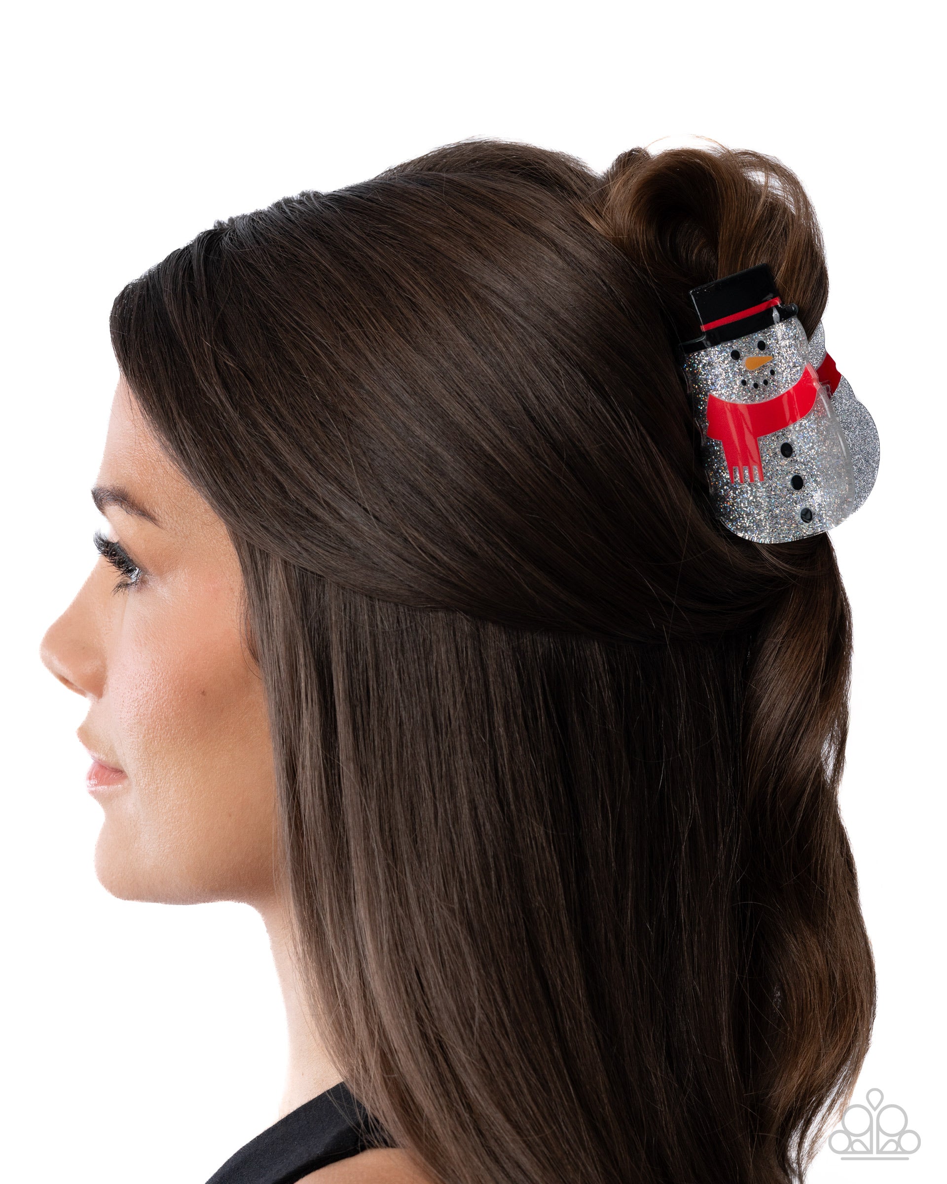 Snowman Serenade - multi - Paparazzi hair clip