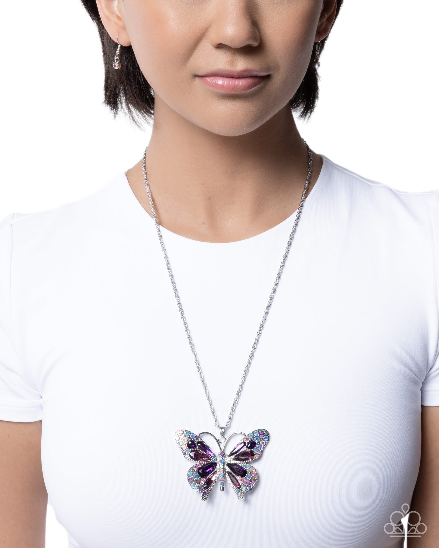 Soaring Shanty - purple - Paparazzi necklace