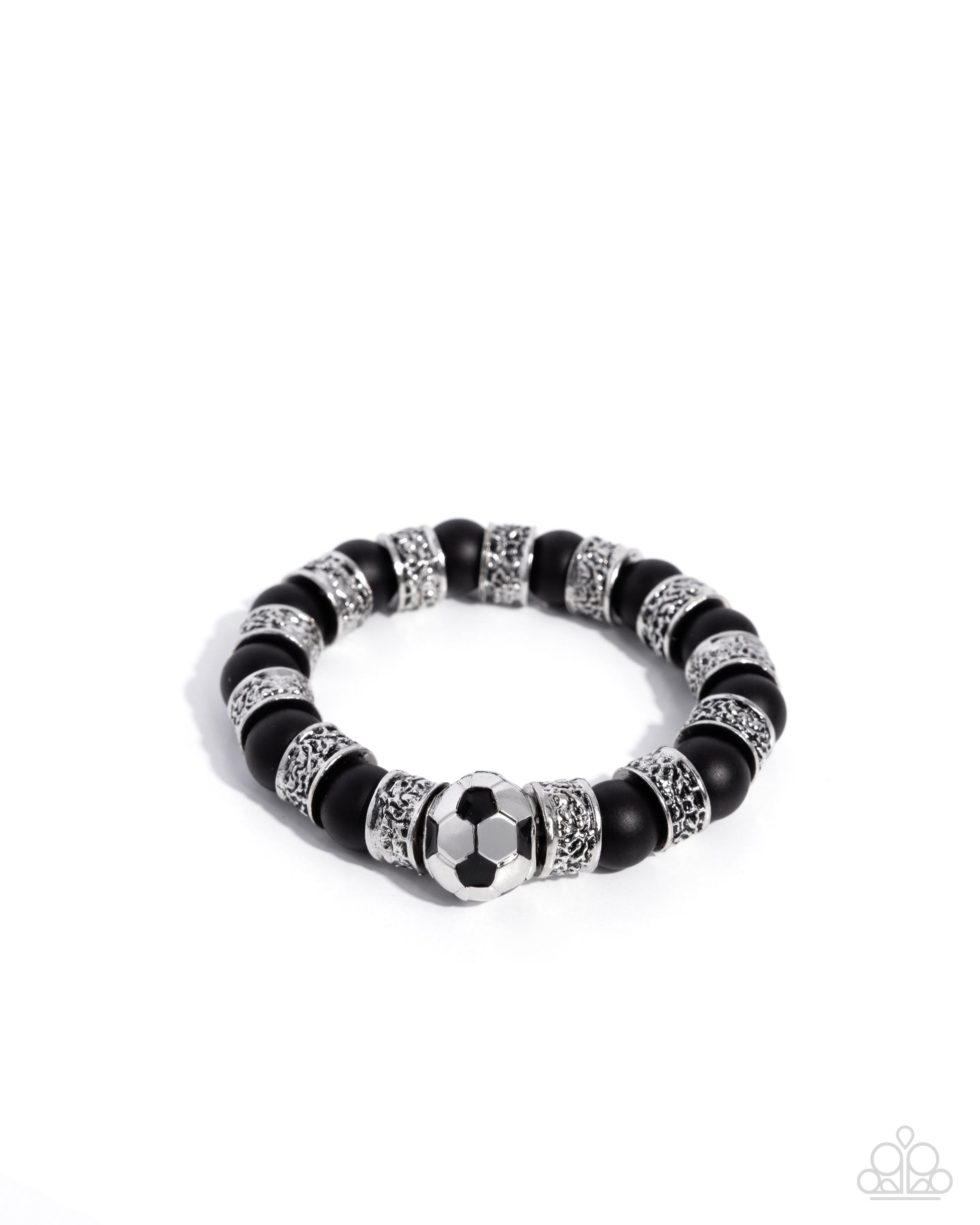 Soccer Champ - black - Paparazzi bracelet