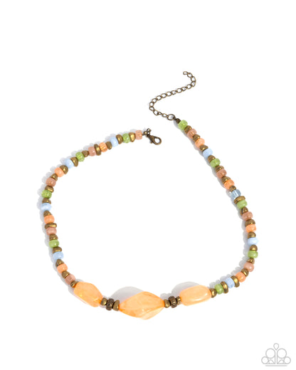 Socialite Sashay - multi - Paparazzi necklace