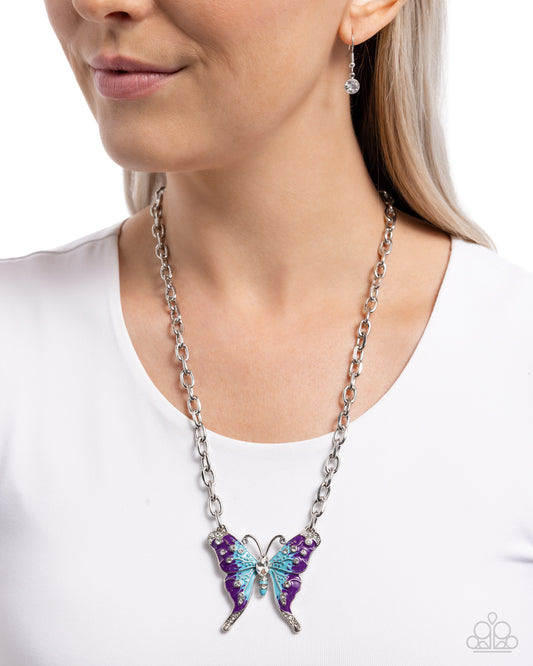 Soft Landing - multi - Paparazzi necklace