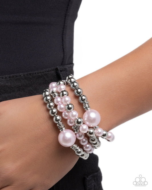 Soft Sonata - pink - Paparazzi bracelet