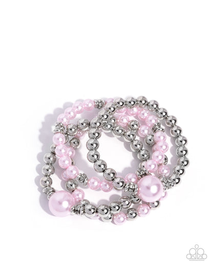 Soft Sonata - pink - Paparazzi bracelet