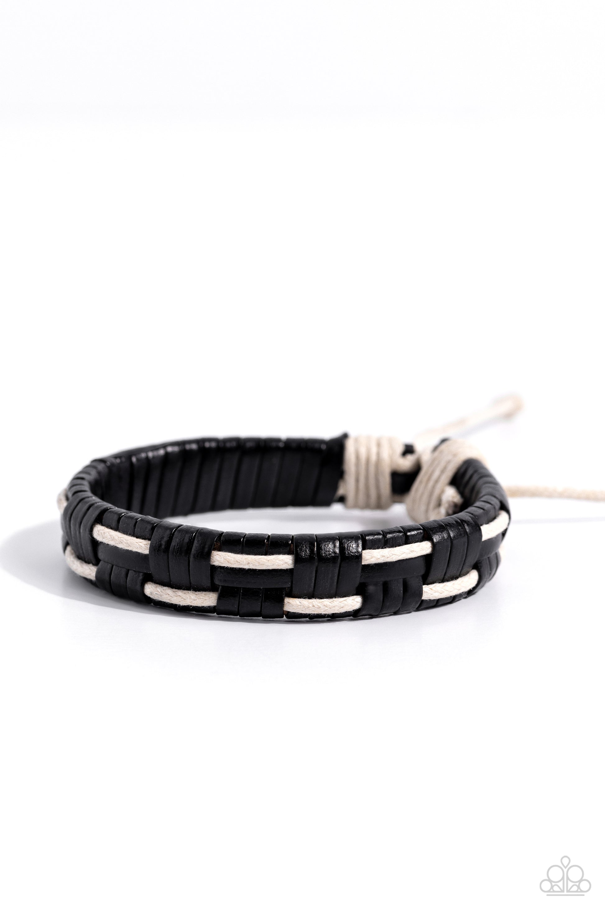 Solo Escapade - black - Paparazzi MENS bracelet