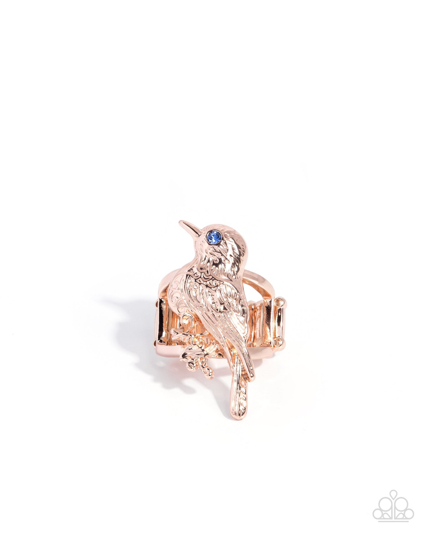 Songbird Season - rose gold - Paparazzi ring