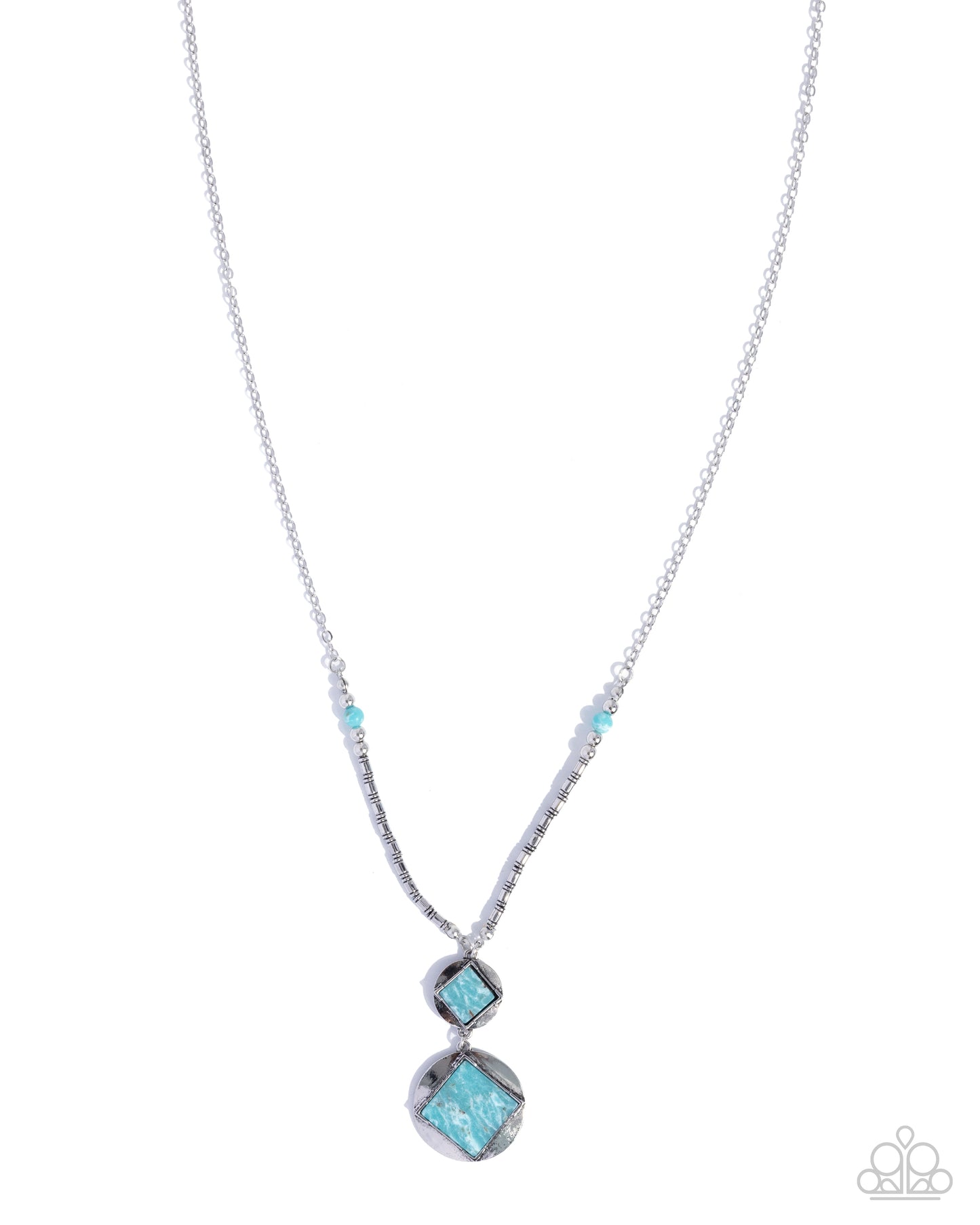 Sonoran Silhouette - blue - Paparazzi necklace