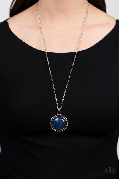Sonoran Summer - blue - Paparazzi necklace
