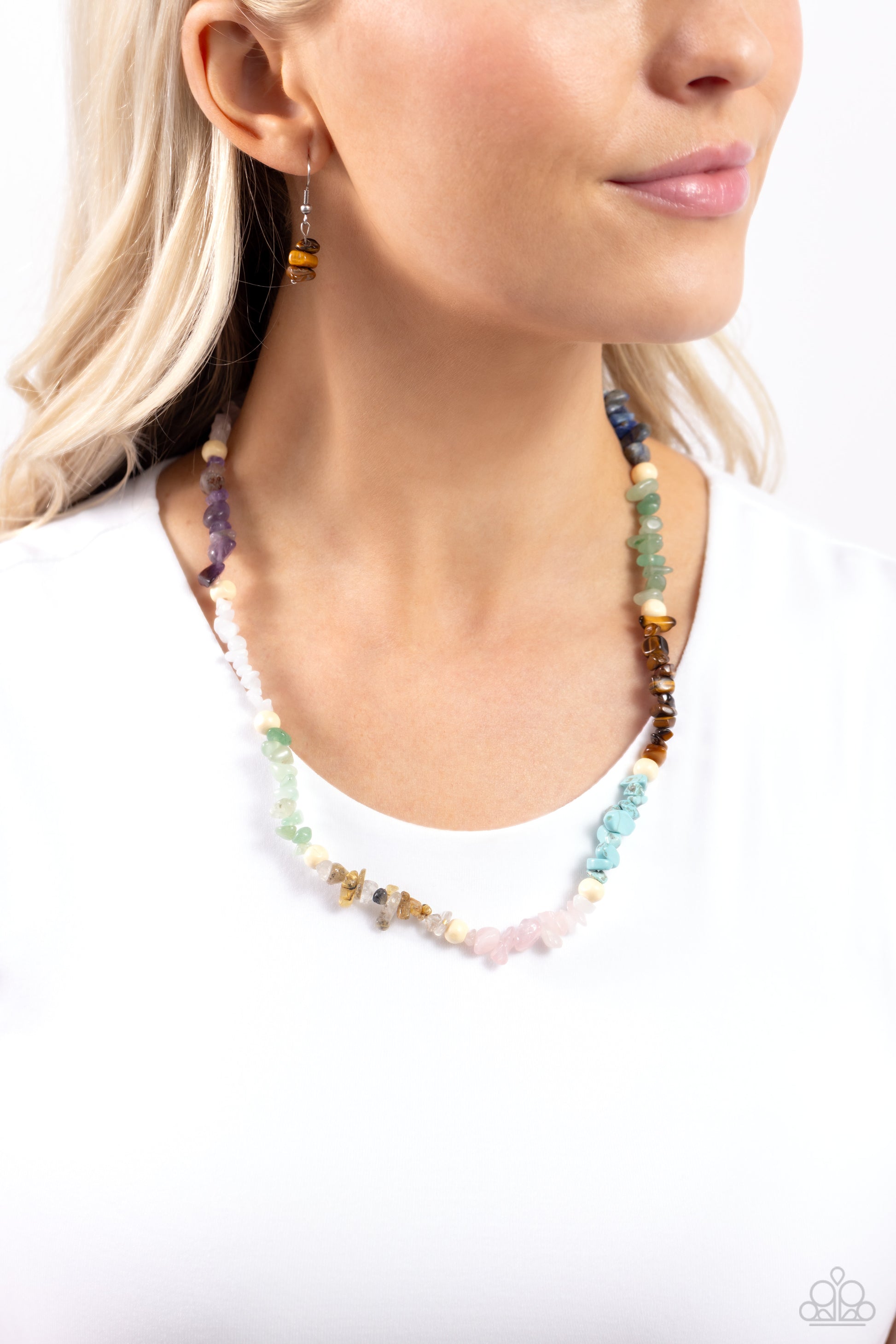 Soothing Stones - multi - Paparazzi necklace