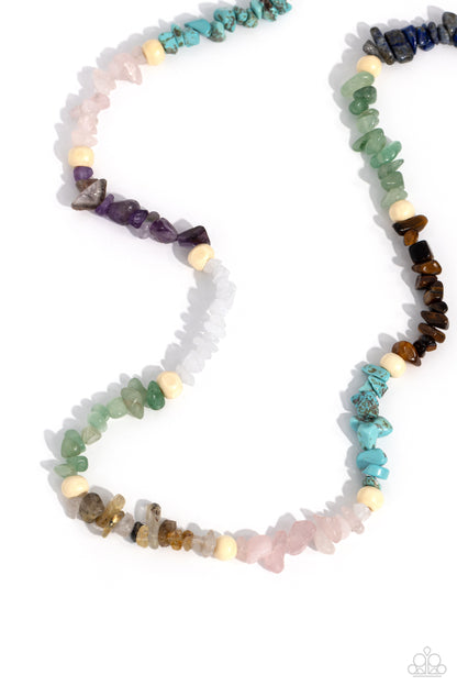 Soothing Stones - multi - Paparazzi necklace