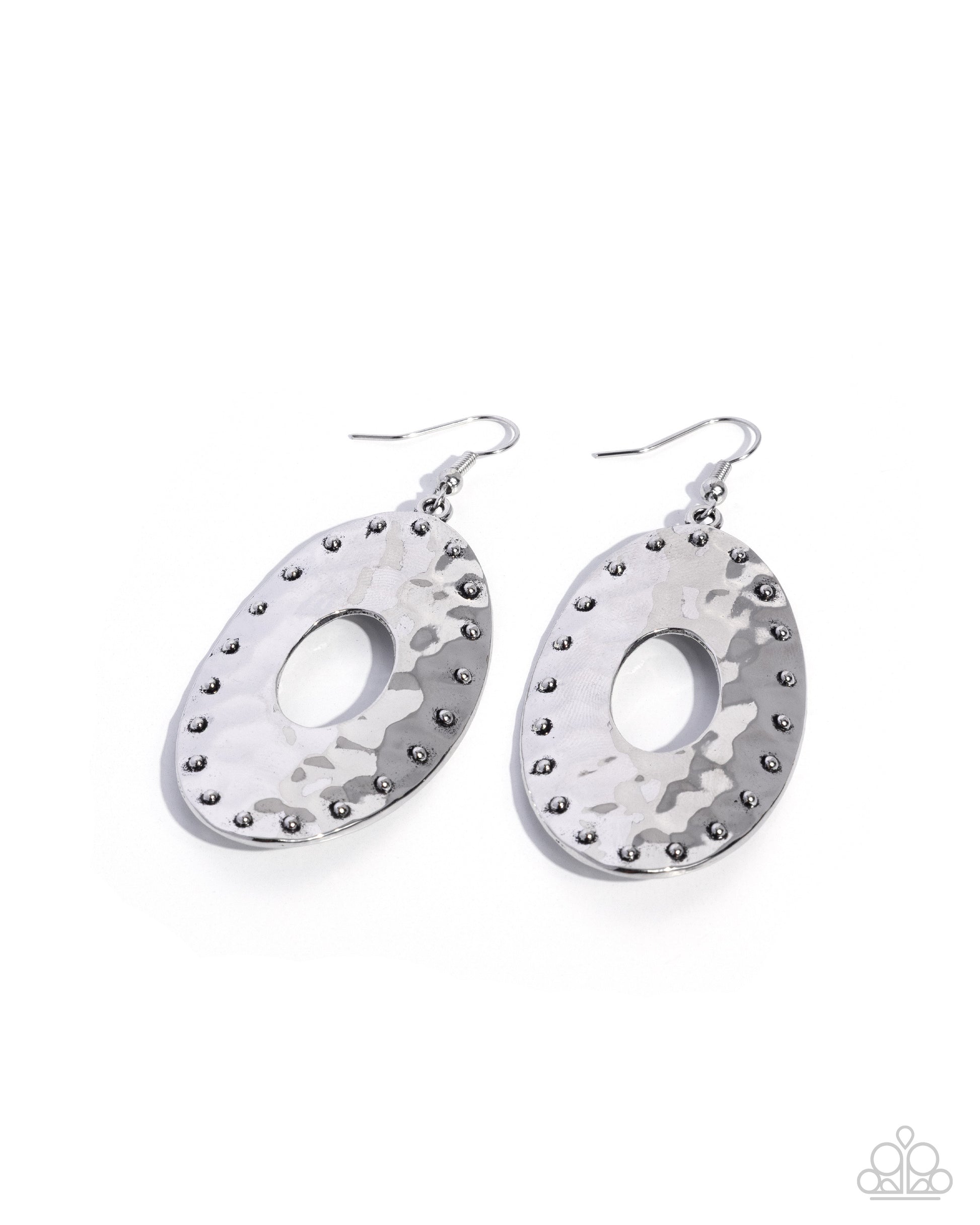 Soothing Studs - silver - Paparazzi earrings