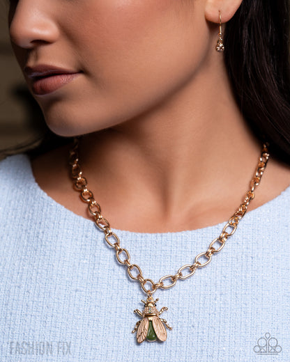 Sophisticated Novelty - multi - Paparazzi necklace