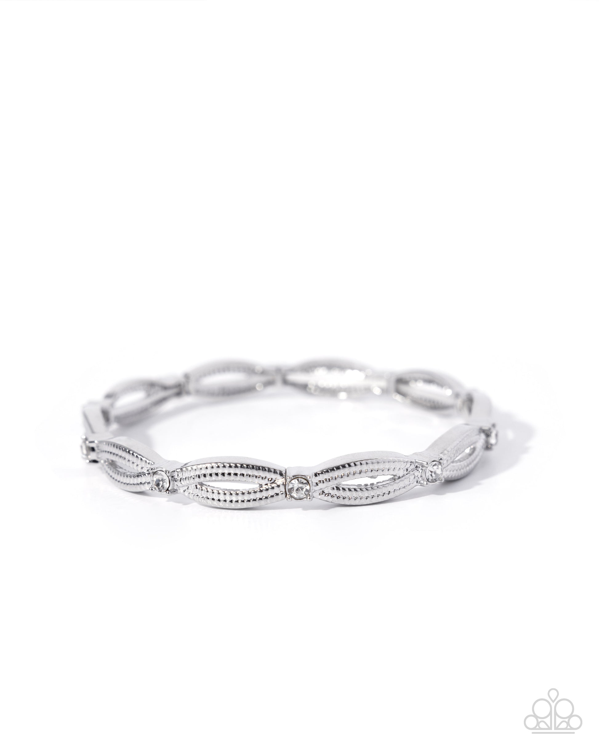 Sophisticated Satisfaction - white - Paparazzi bracelet