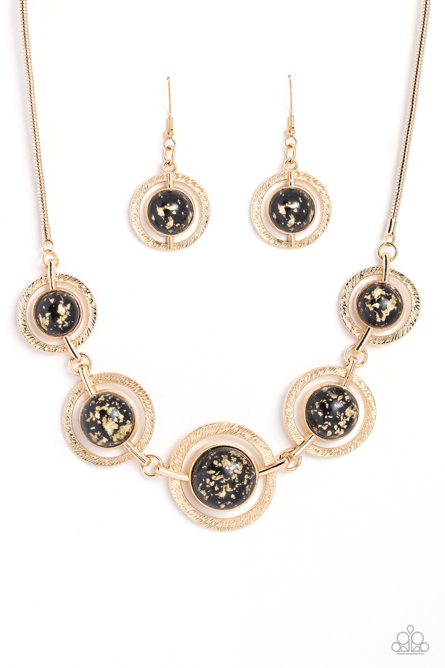 Sophisticated Showcase - black - Paparazzi necklace