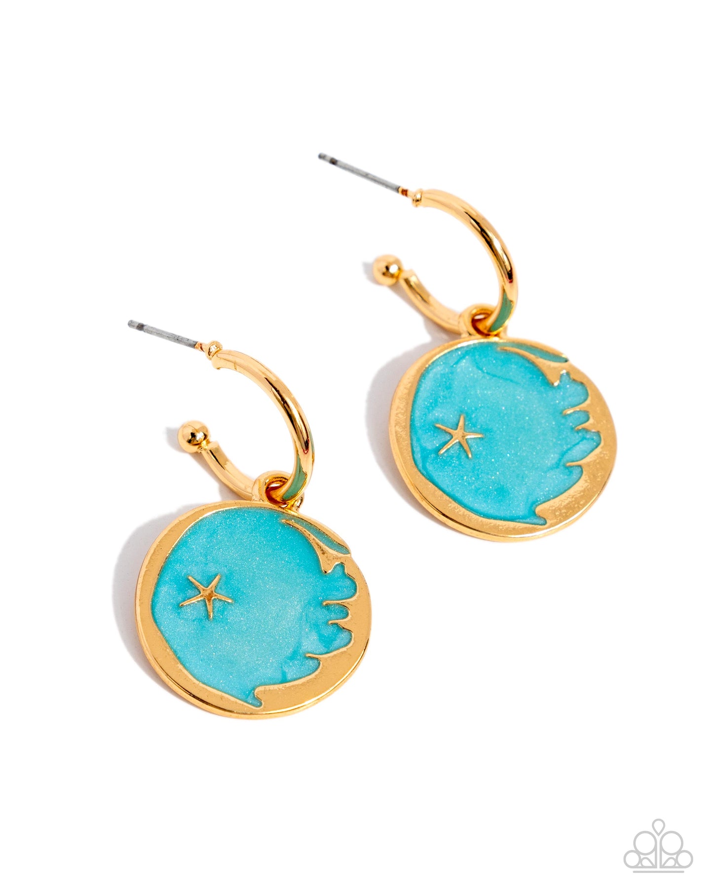 South Star - blue - Paparazzi earrings