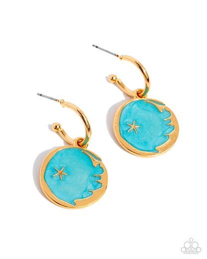 South Star - blue - Paparazzi earrings