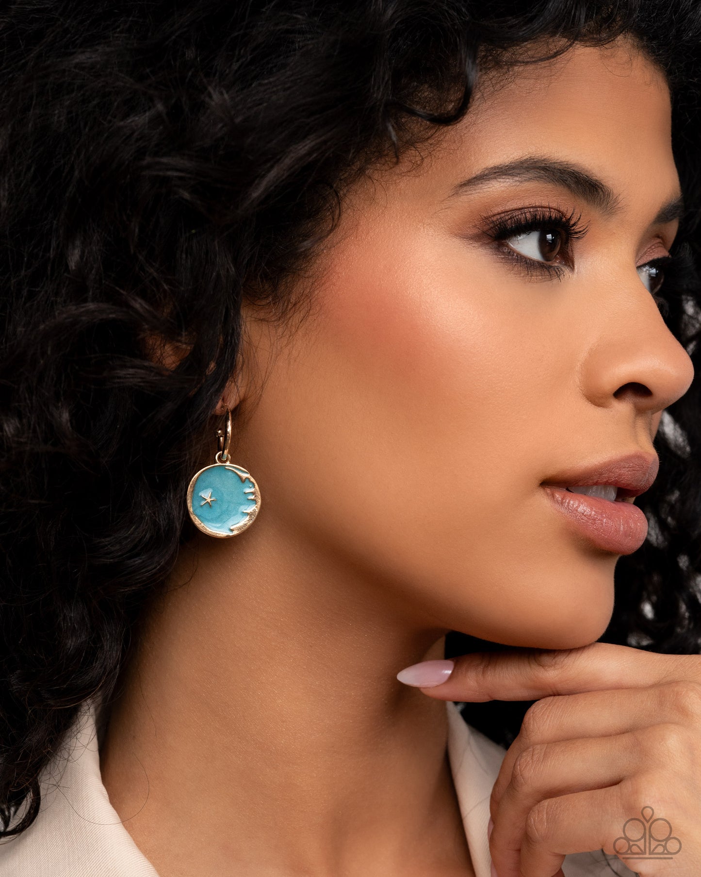 South Star - blue - Paparazzi earrings