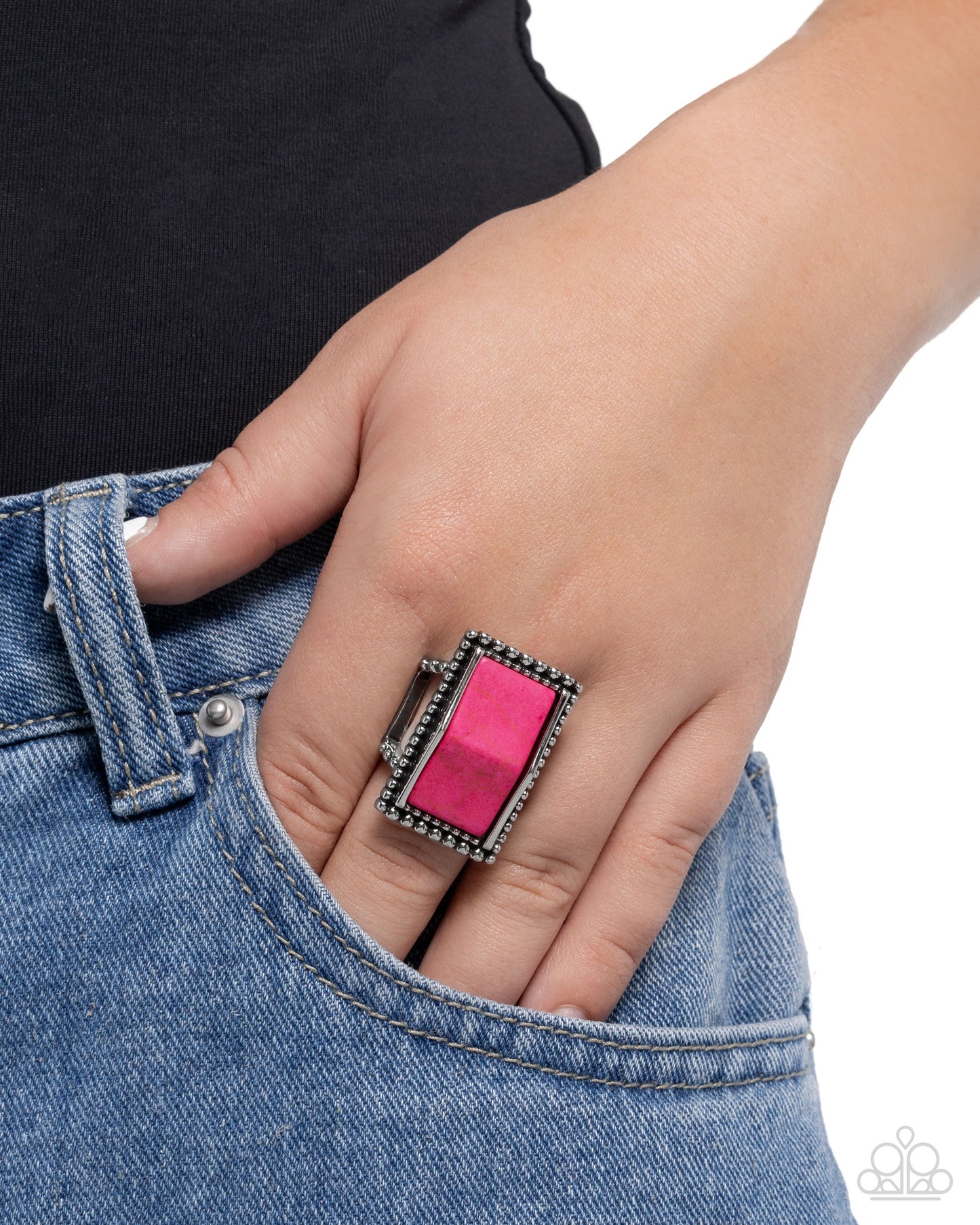 Southwestern Serenity - pink - Paparazzi ring