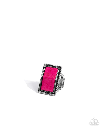 Southwestern Serenity - pink - Paparazzi ring