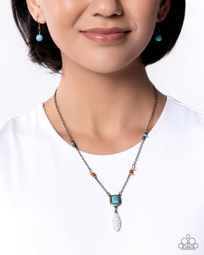 Southwestern Staple - multi - Paparazzi necklace
