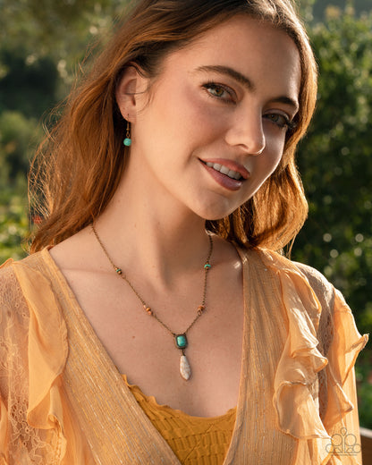 Southwestern Staple - multi - Paparazzi necklace
