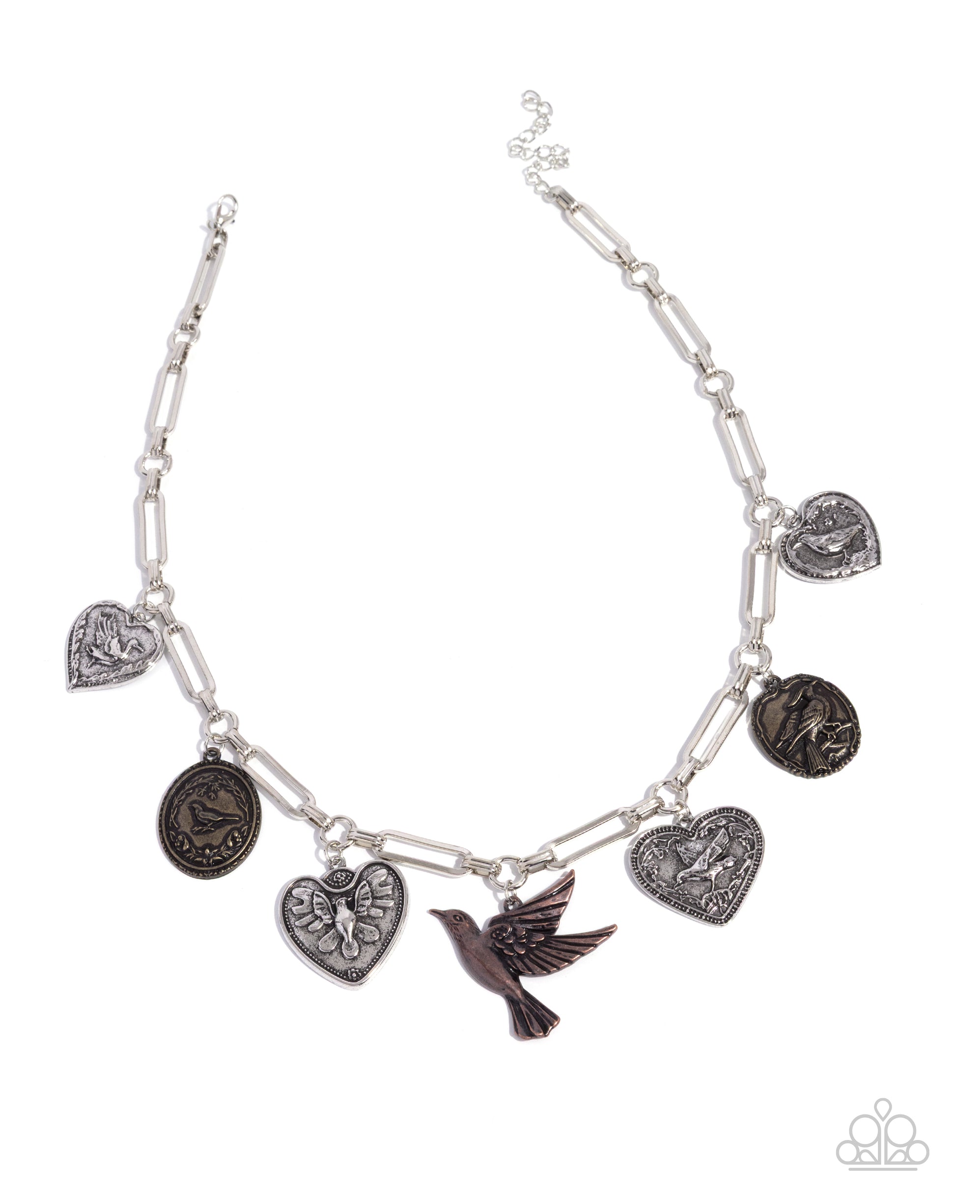 Sparrow Social - multi - Paparazzi necklace