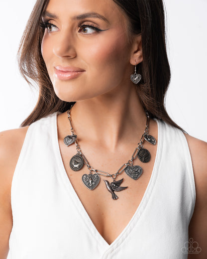 Sparrow Social - multi - Paparazzi necklace