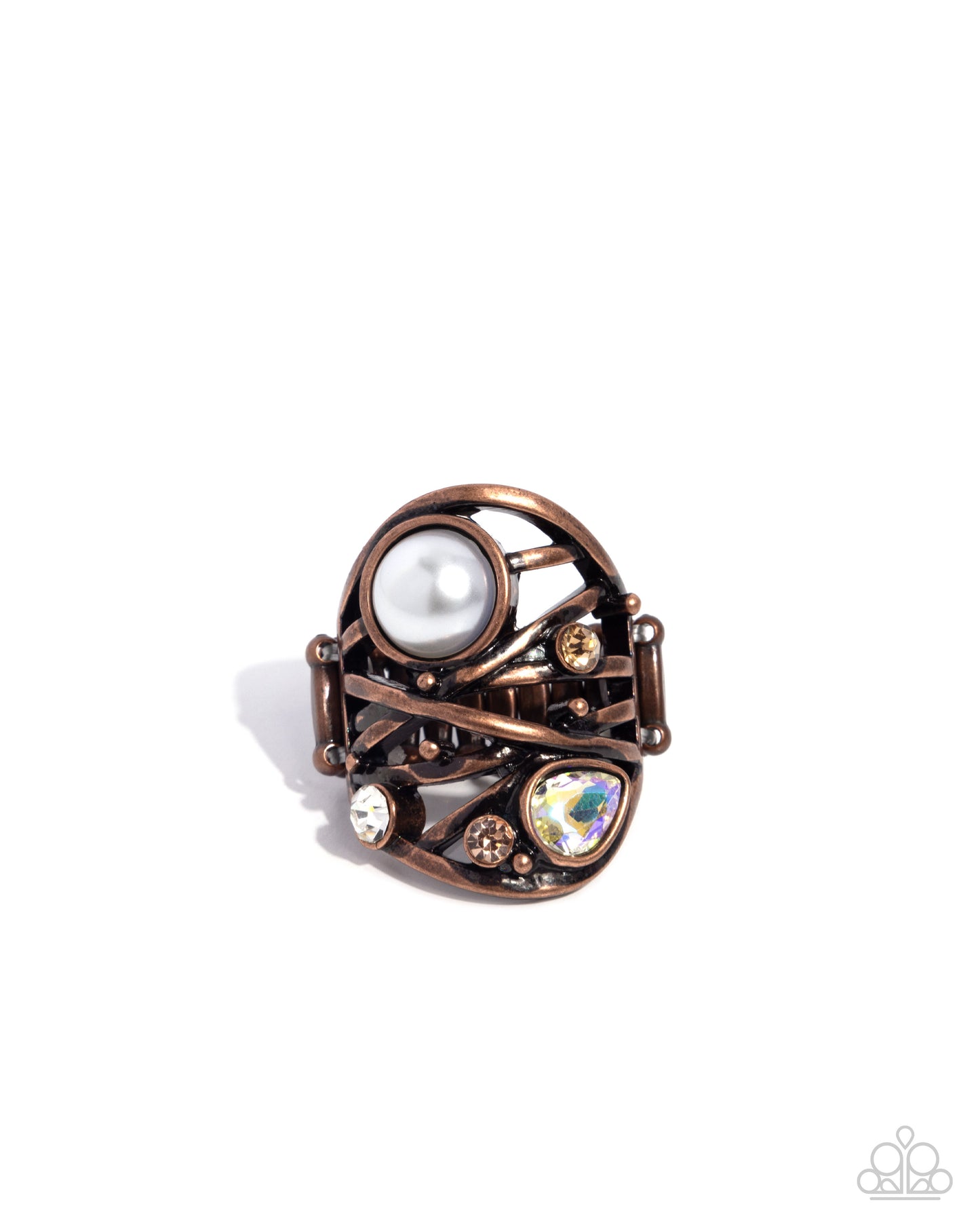 Specific Sovereign - copper - Paparazzi ring