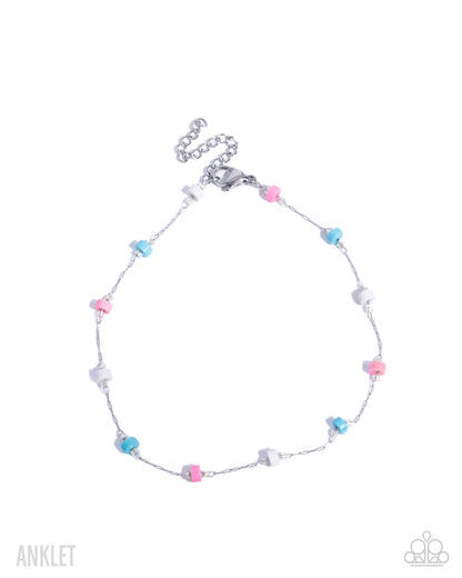Spellbound Stones - multi - Paparazzi anklet