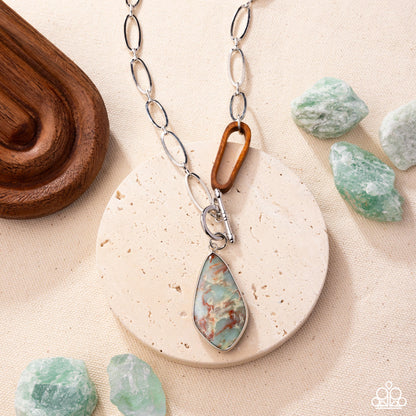 Spellbound Swirl - multi - Paparazzi necklace